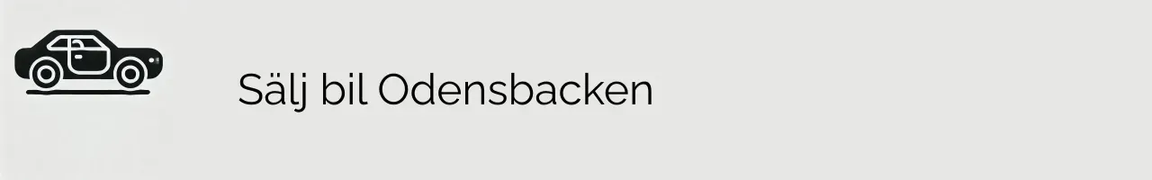 Sälj bil Odensbacken